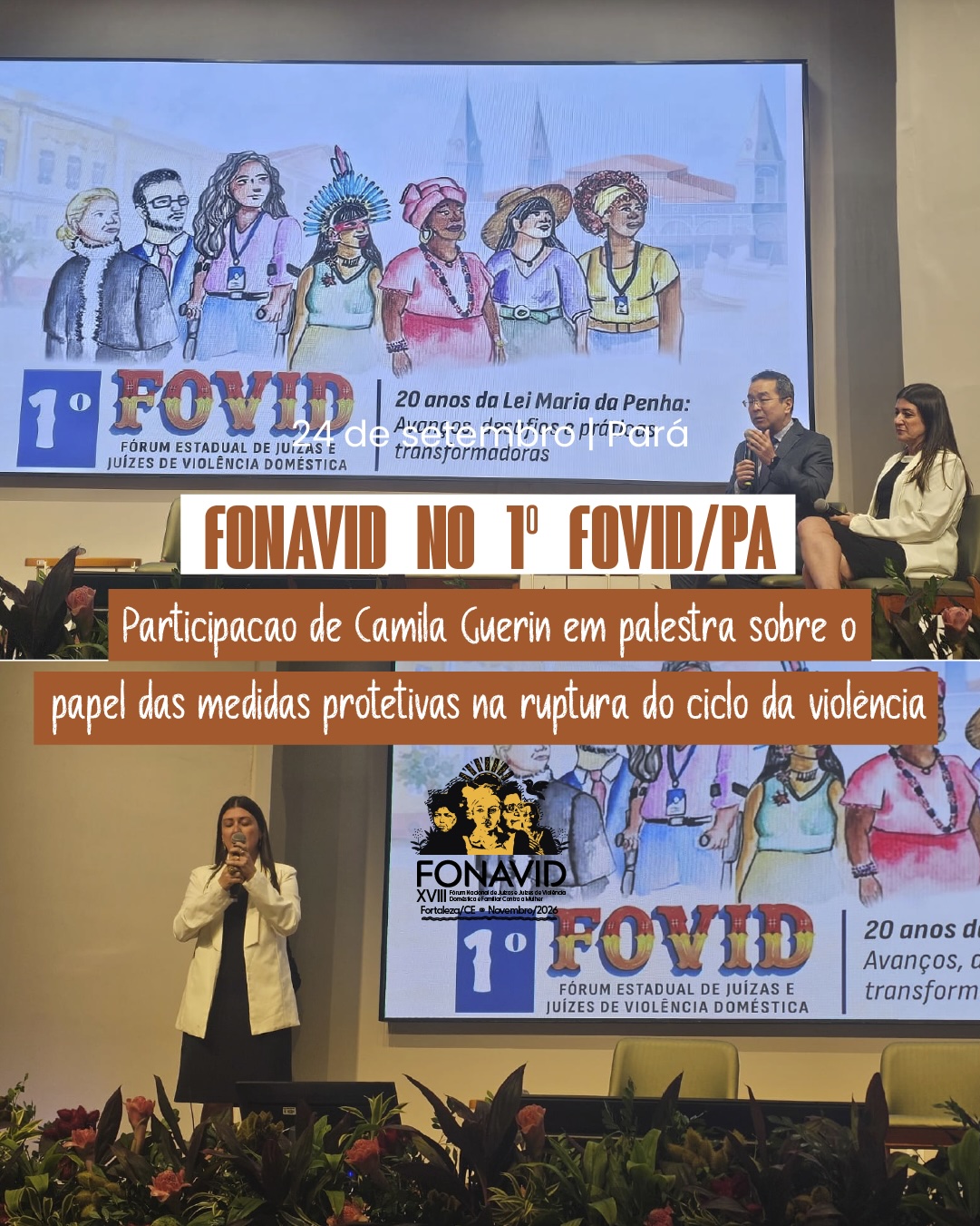 Imagem da notícia Fonavid no 1º Fovid